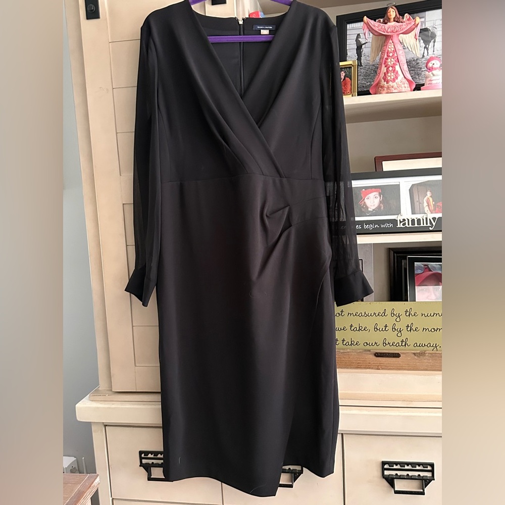 Tommy Hilfiger Black Long Sleeve Dress